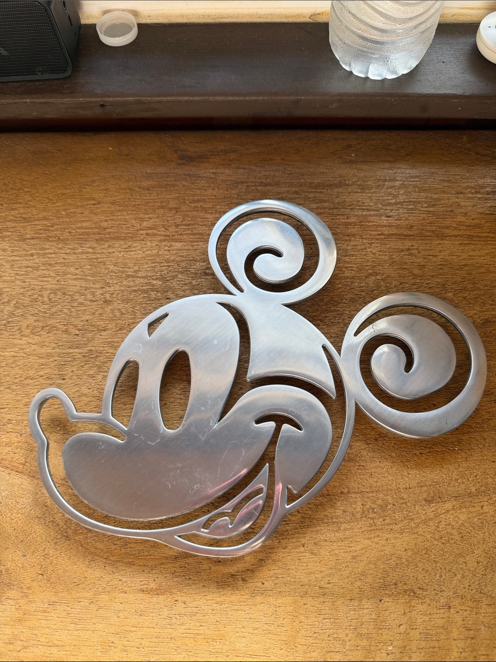 Mickey Mouse Wall Art - Silver